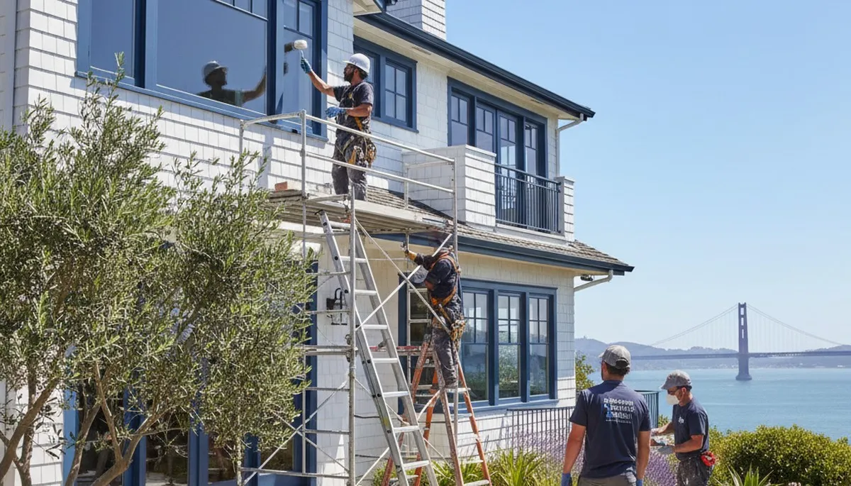San Francisco, CA painting contractor for interior and exterior house painting services