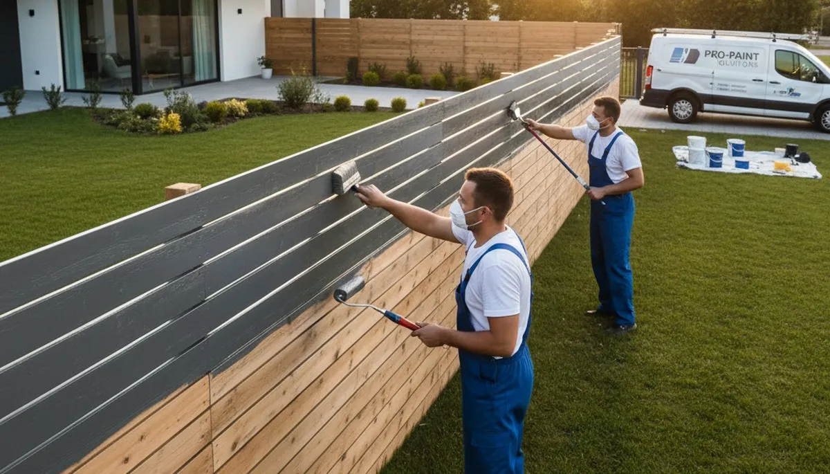 Fence painting service in San Francisco, CA, protecting wood from fog and salt air