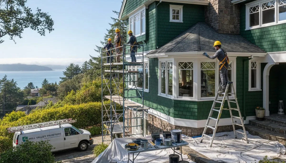Painting contractor in San Francisco, CA serving homes with professional interior and exterior painting