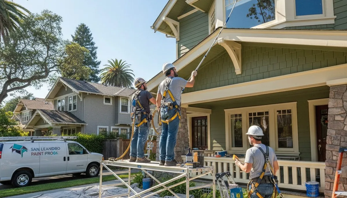 Painting contractor in San Francisco, CA providing professional interior and exterior painting services